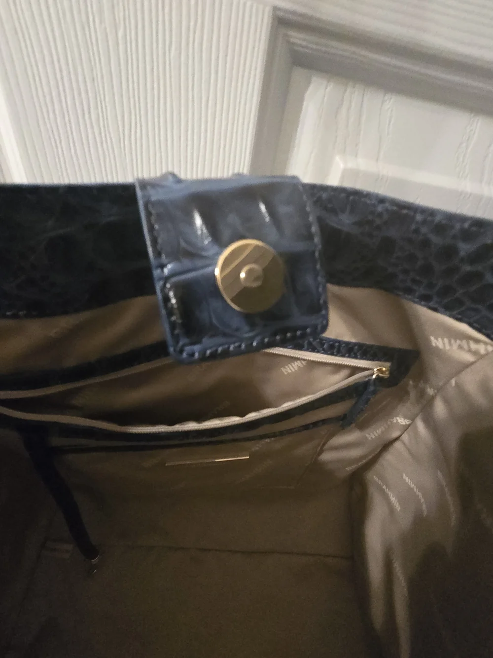Brahmin - Bailee - Alden Road In Indigo - Picture 8 of 13